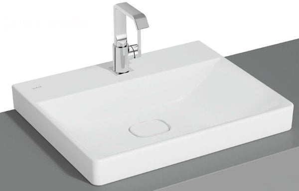 Vitra 7526B001-0937 Metropole Çanak lavabo, 60cm Mat Beyaz.